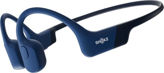 Shokz - OpenRun Bone Conduction Open-Ear Endurance Headphones - Blue $90
