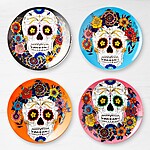 Day of the Dead Salad Plates, Set of 4 $20