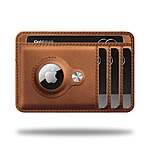 AirTag Normest leather wallet $50