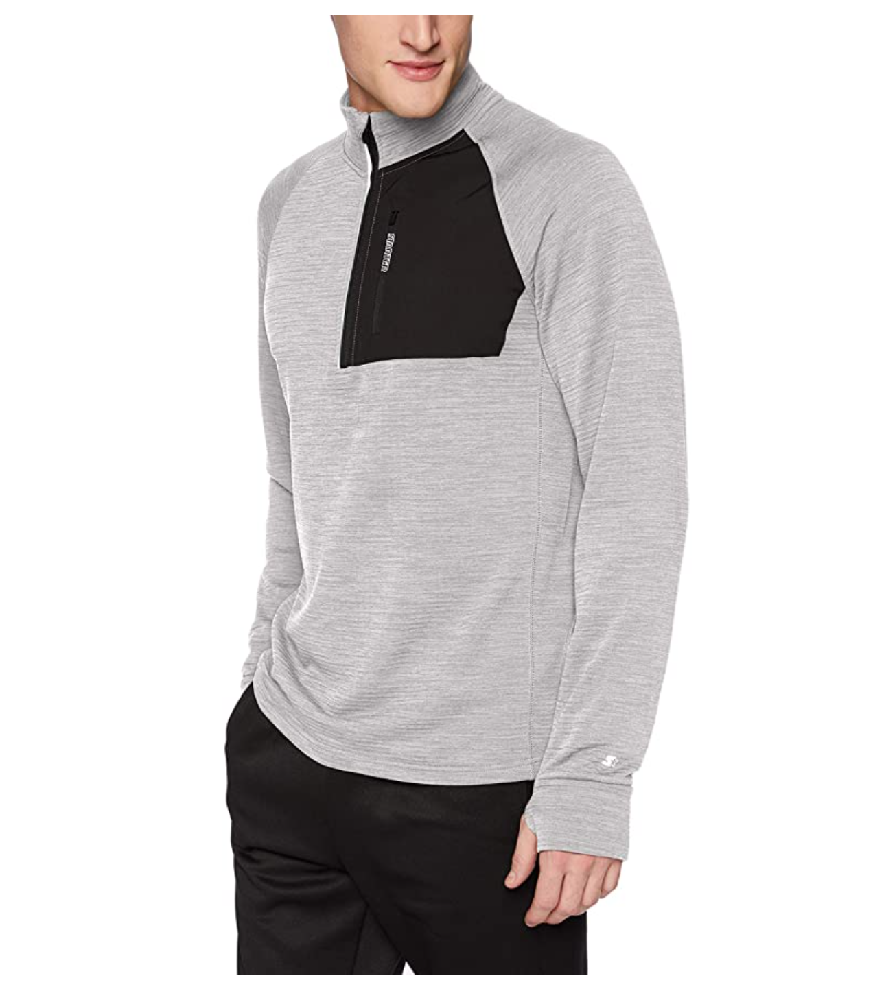Starter Men's Brushed Waffle Quarter-Zip Top 39% off $20