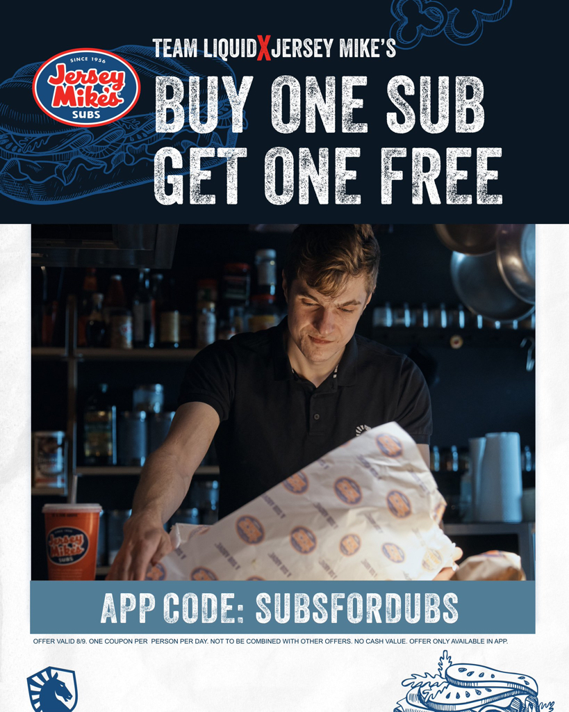Jersey Mike's: Buy One Regular Sub, Get One Regular Sub
