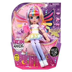 Dream Seekers Doll Single Pack – 1pc Toy | Magical Fairy Fashion Doll Hope/Bella/Luna, Multicolor $7.14