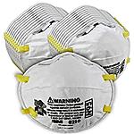 3M Personal Protective Equipment Particulate Respirator 8210, N95, Smoke, Dust, Grinding, Sanding, Sawing, Sweeping, 20/Pack $16.99