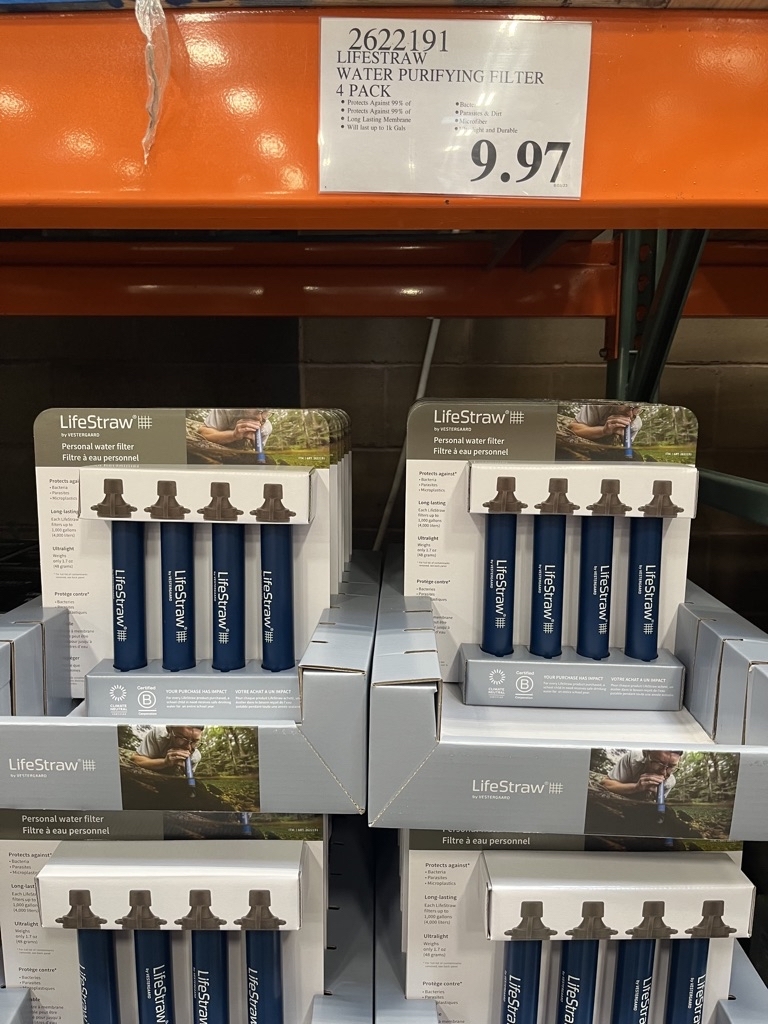 Lifestraw water filter YMMV costco 9.97