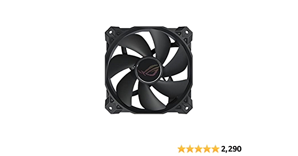 ASUS ROG Strix XF120 Whisper-Quiet, 4-pin PWM Fan for PC Cases, Radiators or CPU Cooling (120mm, up to 400,000 Hours lifespan, Magnetic-Levitation, 1800RPM, 5 Years Warra - $19.99