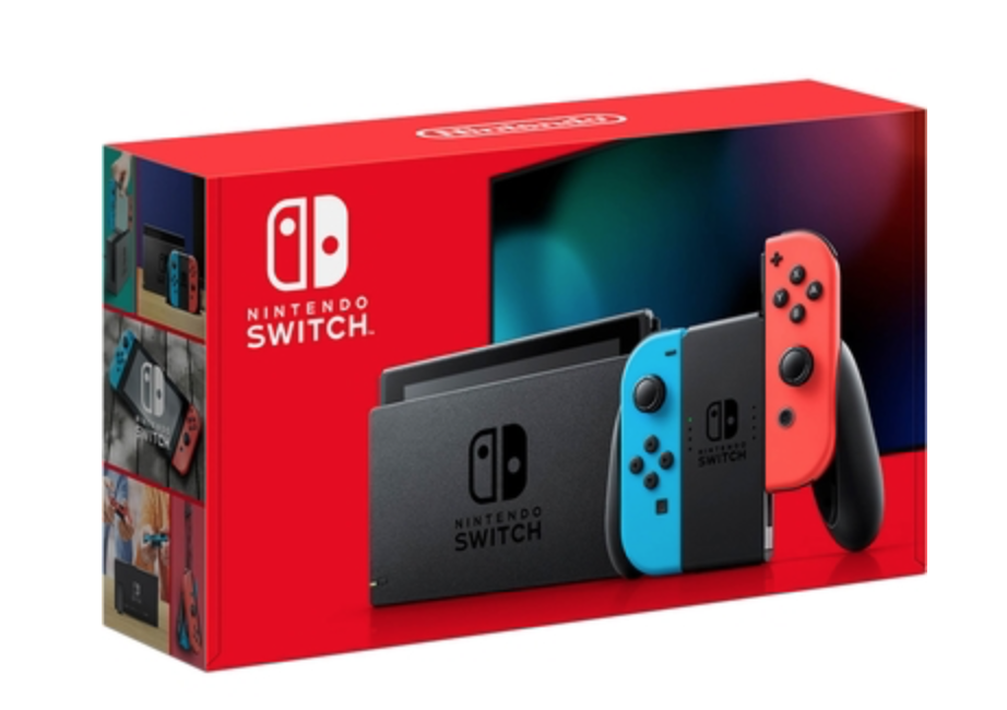 Active Military & Vets: Nintendo Switch with Neon Blue and Neon Red Joy-con for $299.00 + FS