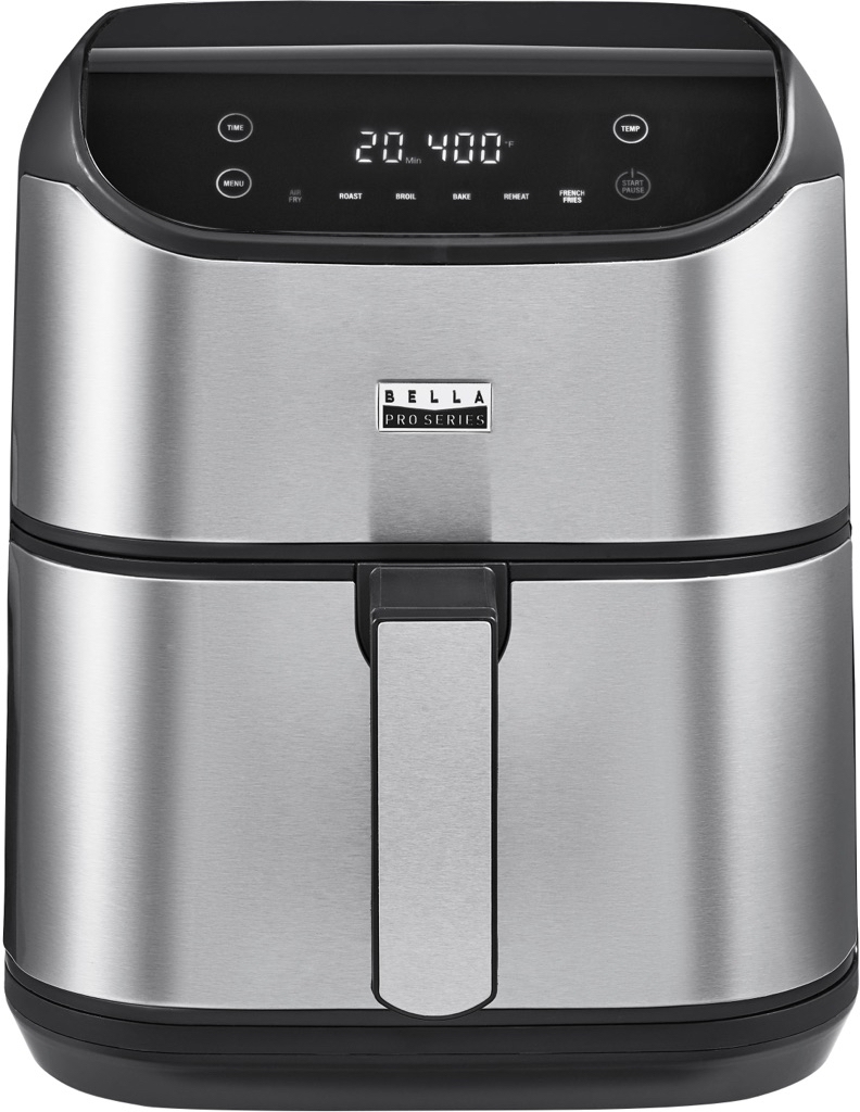 Bella Pro Series 6-qt. Digital Air Fryer with Stainless Steel Finish - $39.99