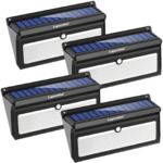 Select Prime Members: 4-Pack Luposwiten 100 LED Outdoor Solar Lights $13.60 + Free Shipping