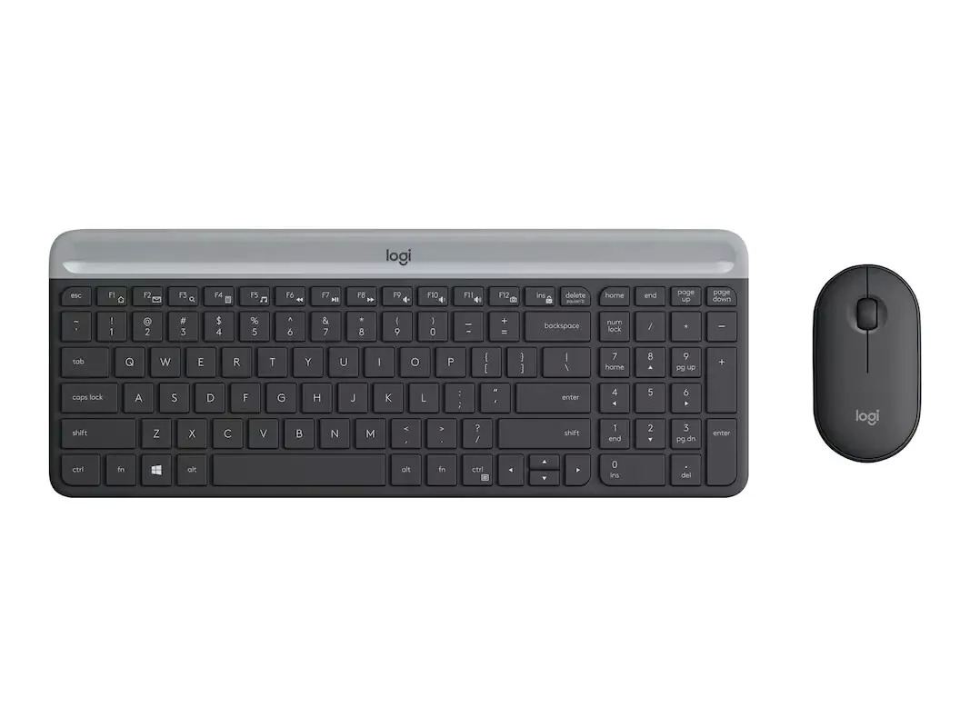 Logitech MK470 Ultra-slim, compact, and quiet wireless keyboard and mouse combo (Open Box) - $19.99 + Free Ship