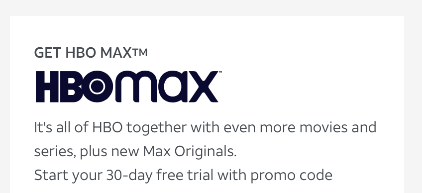 Hbo Max 30 Day Free Trial For At T Wireless Customers Ymmv