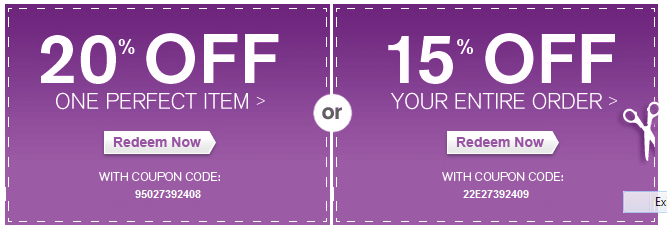 WAYFAIR Coupon 20% off 1 item or 15% off your whole order.