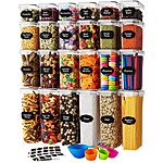 24-Pack Airtight Food Storage Containers Set w/ Lids $17.95 + Free Shipping