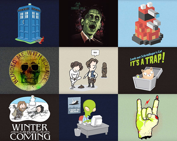Win a New T-Shirt for Every Day of the Week (10/22/2012)