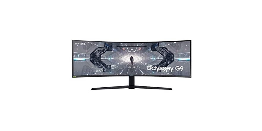 Odyssey 49" G9 Curved QLED Gaming Monitor - $999.99 - Free shipping for Prime members - $999