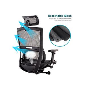 Ergonomic Office Chair Home Office Desk Chair High Back Mesh