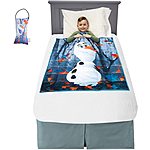 Amazon $14.08 FS w/ Prime or $25 - Kids Weighted Blanket with Door Knob Pillow, 36&quot; x 48&quot; 4.5lbs, Disney Frozen 2 Olaf -