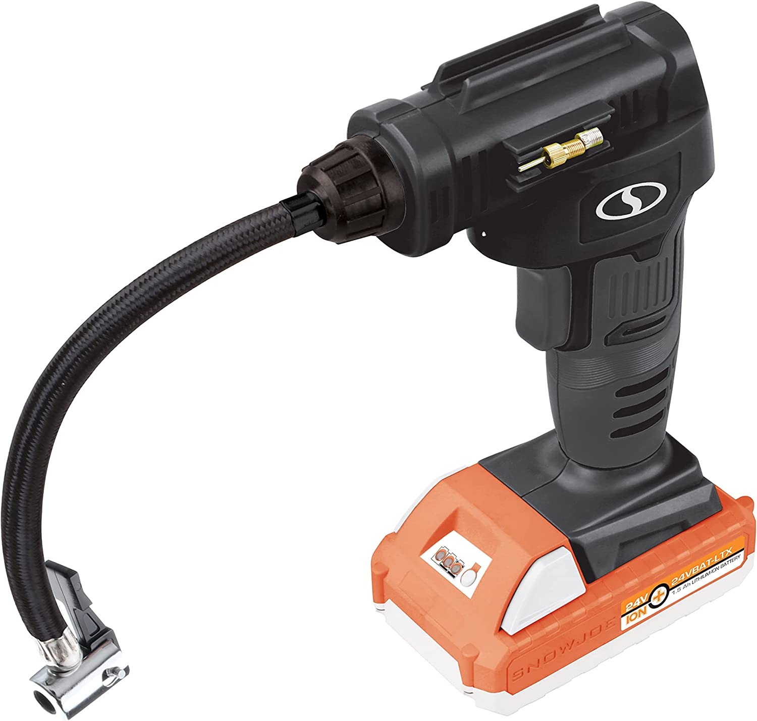 Sun Joe 24VAJCLTXBLK 24Volt iON+ Cordless Portable Air Compressor