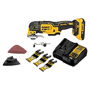 DeWALT 20V MAX XR Oscillating Multi-Tool Kit w/ 2Ah Battery & Charger $99 + Free S&H