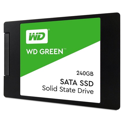 WD Green 240GB Internal PC SSD - SATA III 6 Gb/s, 2.5"/7mm $24.99