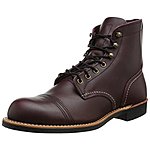 Men's Red Wing Iron Ranger boots $256 Prime eligible on Amazon with 20% Off code 'NEW4FALL'