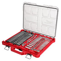 Milwaukee - 48-22-9486 - 1/4" & 3/8” 106pc Ratchet and Socket Set in PACKOUT - SAE & Metric - $209