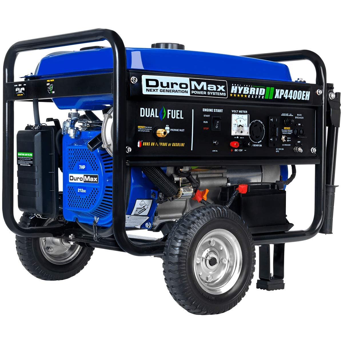 DuroMax XP4400EH Dual Fuel Portable Generator - $320 after 20% Coupon
