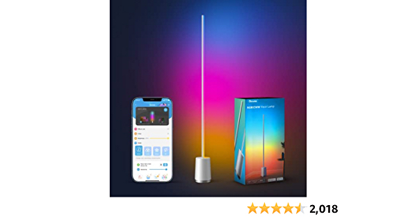 Govee Floor Lamp, RGBIC Lyra Color Changing Corner Lamp, Modern LED Lamp with Wi-Fi App Control - $99.99