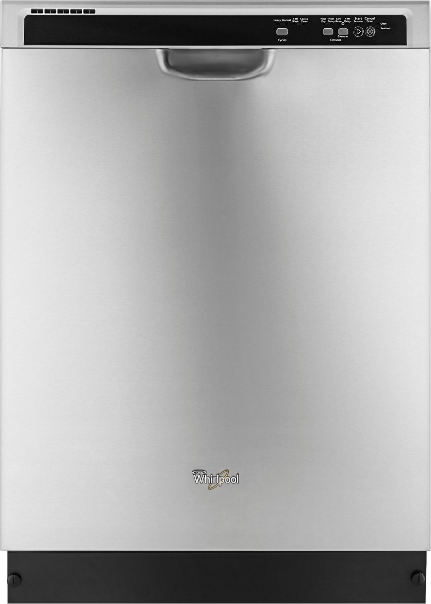 Whirlpool 24" Tall Tub Built-In Dishwasher Monochromatic Stainless Steel $359.99