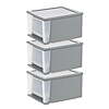 3-Pack IRIS 17-Qt Medium Plastic Modular Stackable Drawers / Under Bed Storage Bins $18.61 + Free S&amp;amp;H w/ Walmart+ or on $35+