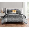 10-Piece Mainstays Black &amp;amp; White Geo Stripe Bed in a Bag Comforter Set w/ Sheets (Queen) &amp;amp; More $27.42 + Free S&amp;amp;H w/ Walmart+ or on $35+
