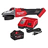 Milwaukee 5&amp;quot; M18 FUEL 18V Lithium-Ion Brushless Cordless Flathead Braking Grinder w/ 8.0Ah Battery &amp;amp; Charger $279 + Free Shipping