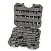80-Piece CRAFTSMAN OVERDRIVE Gunmetal Chrome Mechanics Tool Set, Standard SAE/Metric Socket Set, w/ Hard Case $85.05 + Free Shipping