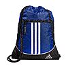 adidas Alliance Drawstring Backpack, Lightweight Small Gym Bag (Royal Blue/Blue) $11.30 + Free Shipping w/ Prime or on $35+