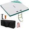 Inflatable Floating Dock, Swim Platform Floating Dock for Lakes, Non-Slip Surface $54.99 + Free Shipping