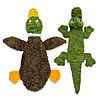 Best Pet Supplies 2-in-1 Stuffless Squeaky Dog Toys w/ Soft, Durable Fabric (Duck &amp;amp; Alligator) $8.99 + Free Shipping w/ Prime or on $35+