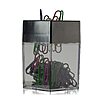 Officemate Magnetic Clip Dispenser (100-Clip Capacity, Black/Smoke) $0.99 + Free Shipping w/ Prime or on $35+