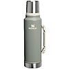 48-Oz Stanley Classic Legendary Vacuum Bottle Wide Mouth w/ Leakproof Cup Lid (Sage Grey) $27 + Free Shipping w/ Prime or on $35+