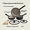 7-Piece bella Cookware Set with EverGood Ceramic Nonstick Coating