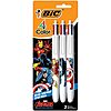 BIC 4 Color Marvel Avengers Retractable Ballpoint Pen