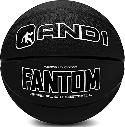 29.5" AND1 Fantom Rubber Street Basketball (Black) $5 + Free Shipping w/ Amazon Prime or Orders $25+