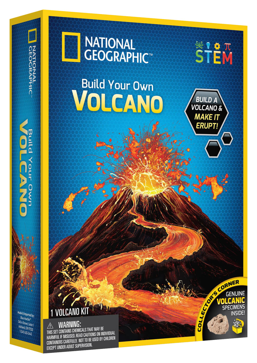 National Geographic Build Your Own Volcano STEM Science Kit $6 + Free Store Pickup at Cabela's or FS on $50+