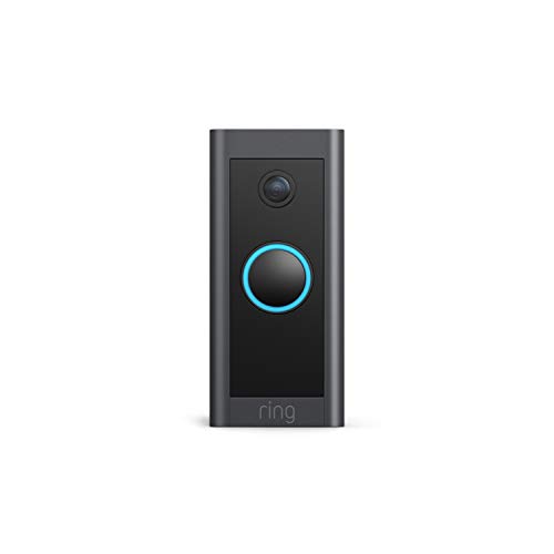 Ring Wired Video Doorbell 2021 w/1080P HD Video, 2-Way Talk & Night Vision (Black) $39 + Free Shipping