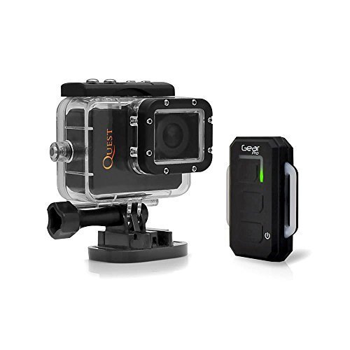 Gear Pro Quest Wi-Fi Action Cam w/ Waterproof Case, 1080p Video, 16 MP Camera & Remote $13.80 + Free Shipping w/ Prime or on orders $25+