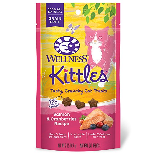 2-oz Wellness Kittles Crunchy Natural Grain Free Cat Treats (Salmon & Cranberry) $1.28 w/ Subscribe & Save + Free Shipping w/ Prime or on orders $25+
