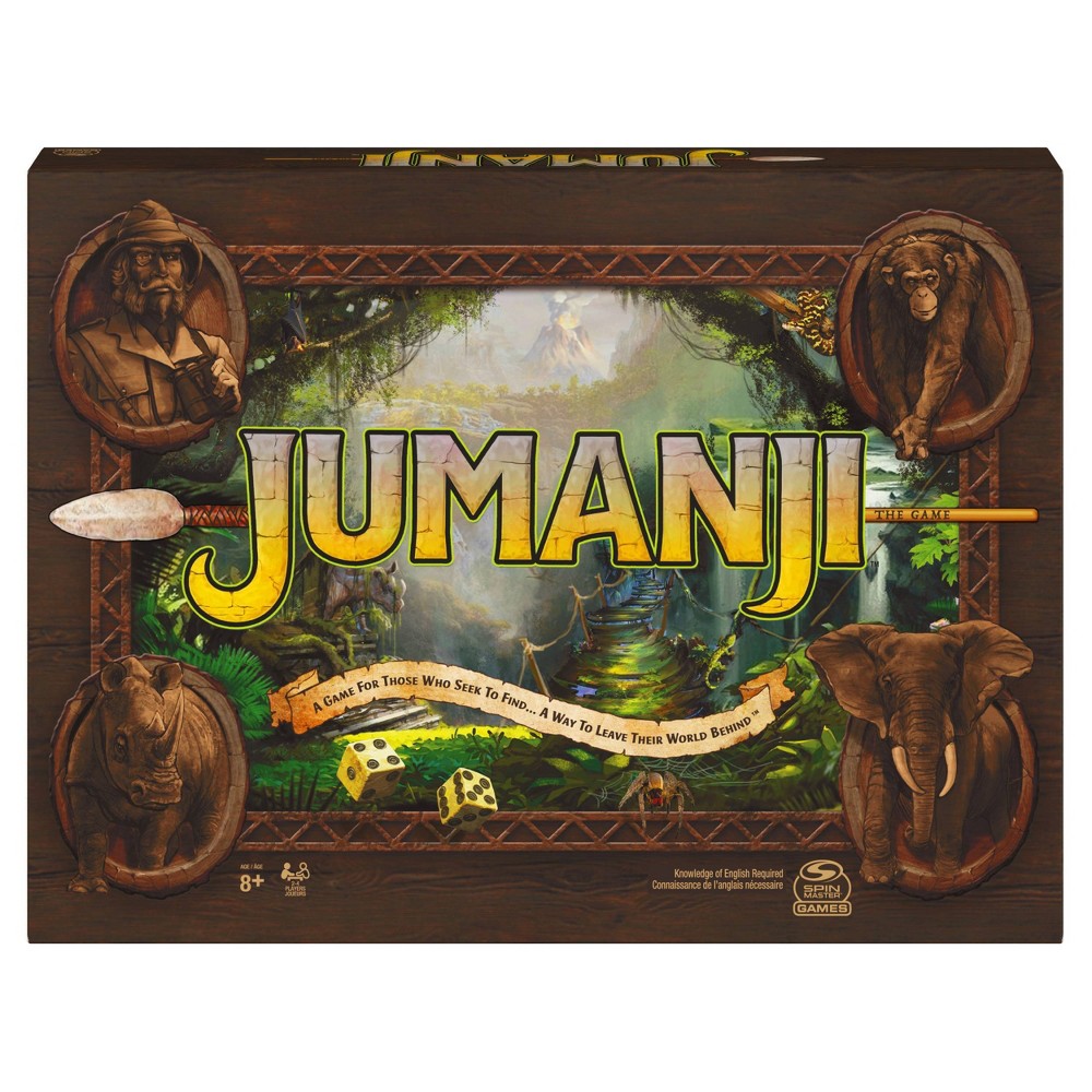 Spin Master Jumanji The Game $9 + Free Store Pickup at Target or FS on $35+