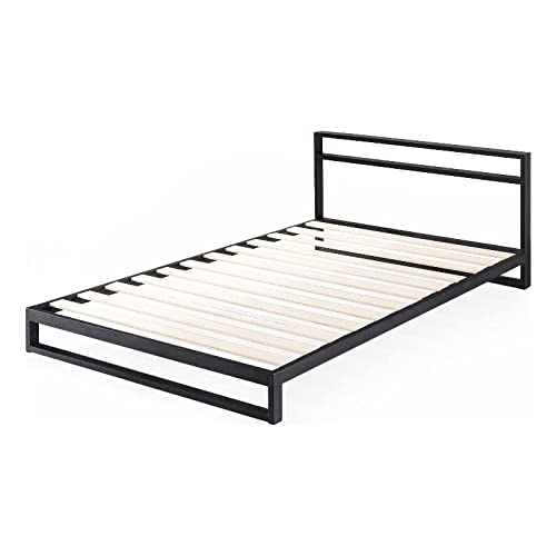 Zinus Trisha Metal Platform Bed Frame w/ Headboard (Twin) 93 + Free