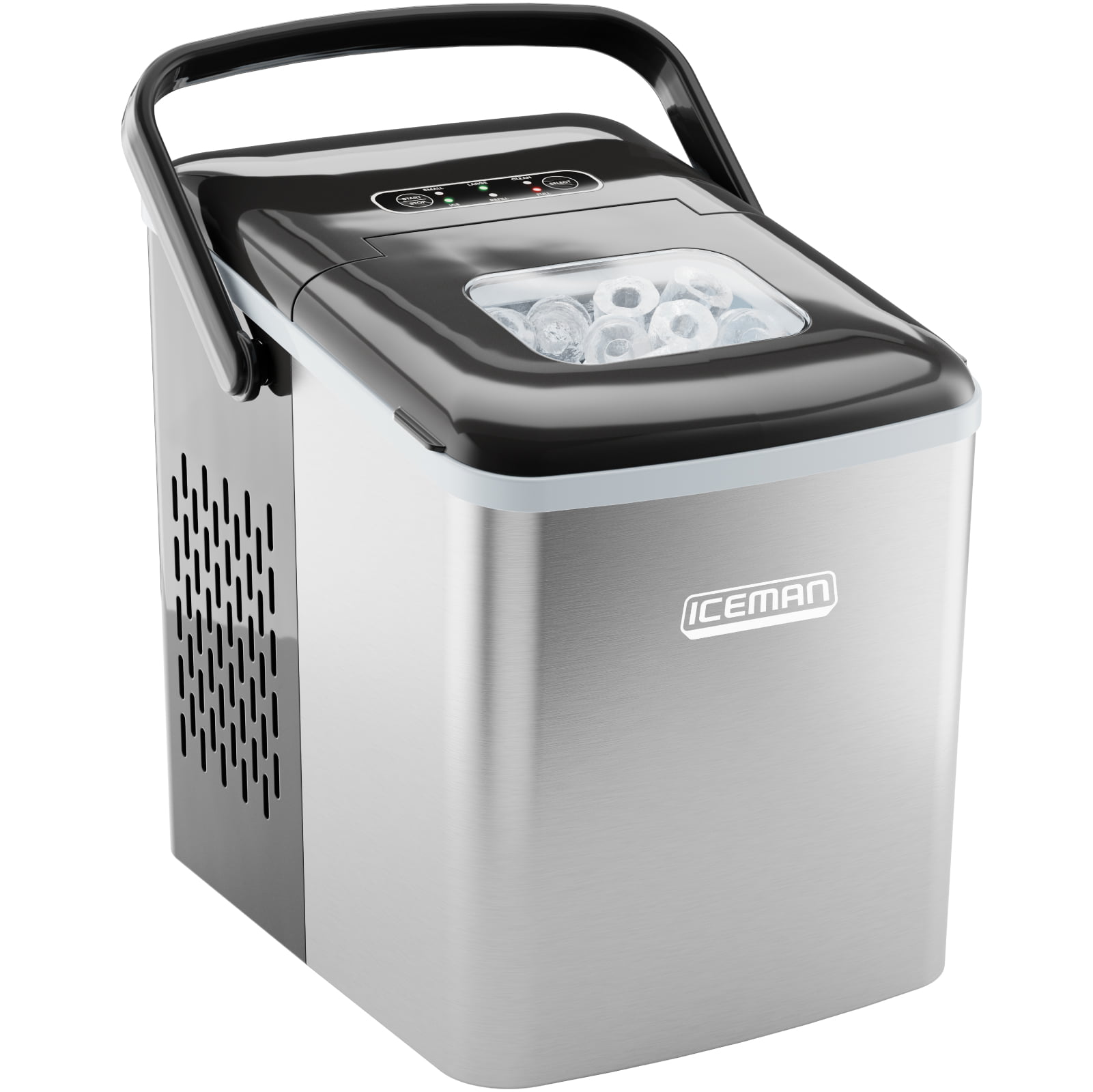 1.3-Lb Chefman Iceman Dual-Size Ice Machine W/ 6-Min Batch Time (Stainless Steel) $70.05 + Free Shipping