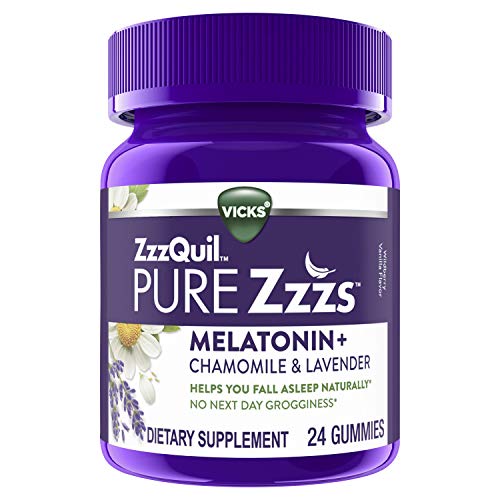 24-Count Vicks ZzzQuil Pure Zzzs Melatonin w/ Chamomile & Lavender Gummies (Wildberry Vanilla) $3.88 + Free Shipping w/ Prime or on $25+