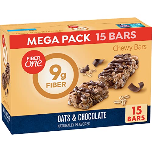 15-Ct Mega Pack Fiber One Chewy Snack Bars (Oats & Chocolate) $6.75 (.45c each) w/ S&S + Free Shipping w/ Prime or on $25+
