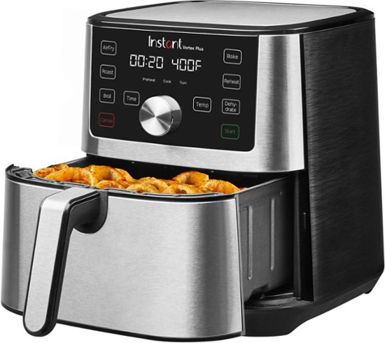 4-Qt Instant Pot Vortex Plus Air Fryer 6-in-1 Air Fry, Broil, Roast, Dehydrate, Bake and Reheat (Black) $45 + Free Shipping